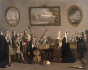 Opera próbája, 1709 körül